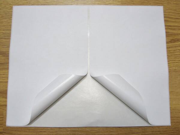 Art Laser Printer Paper White Inkjet Sticker Paper For A4, 8.5"x11" Sheet Sticker
