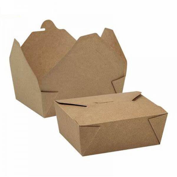 Disposable Environmental Fresh Food Boxes for Hamburger Food Box Customizable