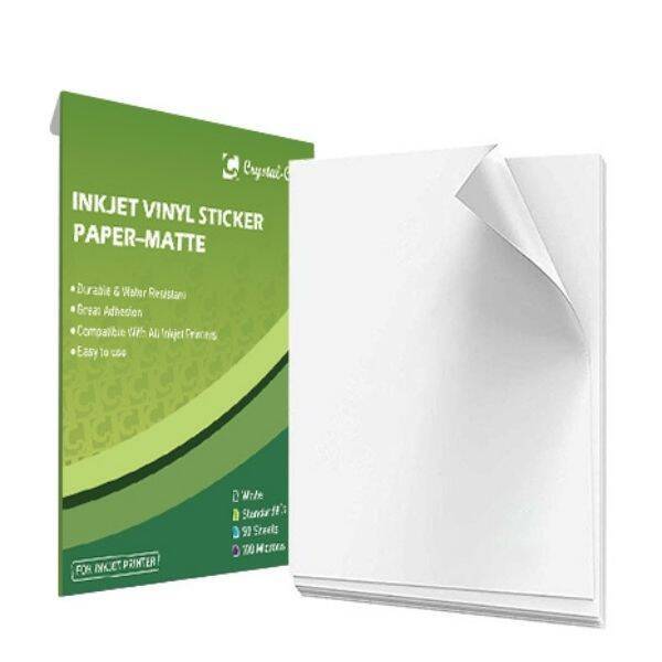 Paper A4 Sheet Waterproof Printable Wrap White A3 Premium Wholesale Printabl matte vinyl sticker paper inkjet
