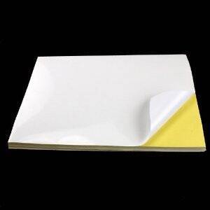 Bright White Semi-Gloss Paper Sticker/ Inkjet Sticker Paper With Higher Strength Coating