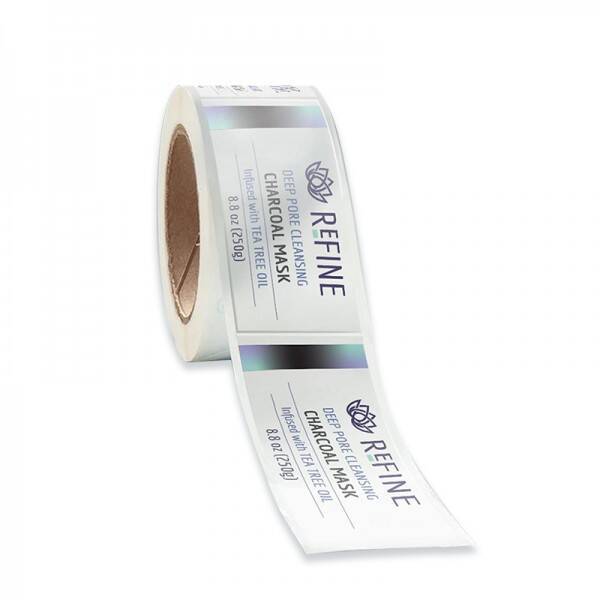 Waterproof Adhesive Personal Care Product Packing Cosmetic Label Customized Printing