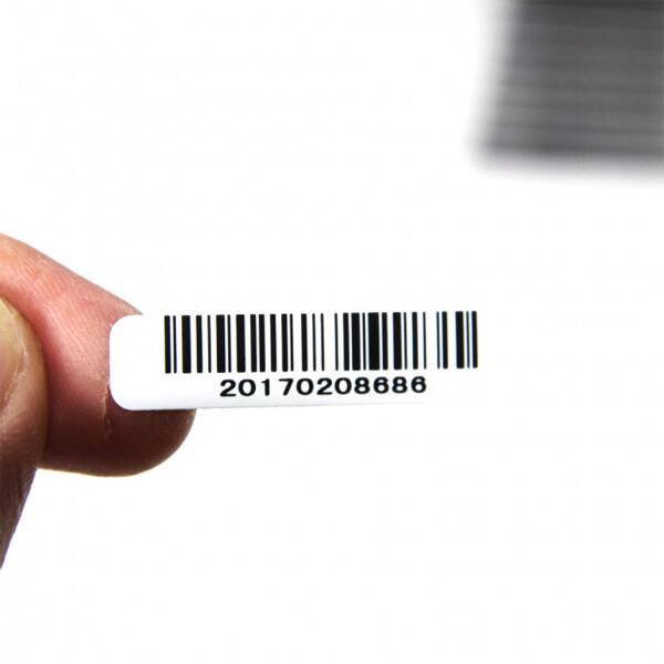 Cheap custom car strong adhesive tire vulcanization barcode label