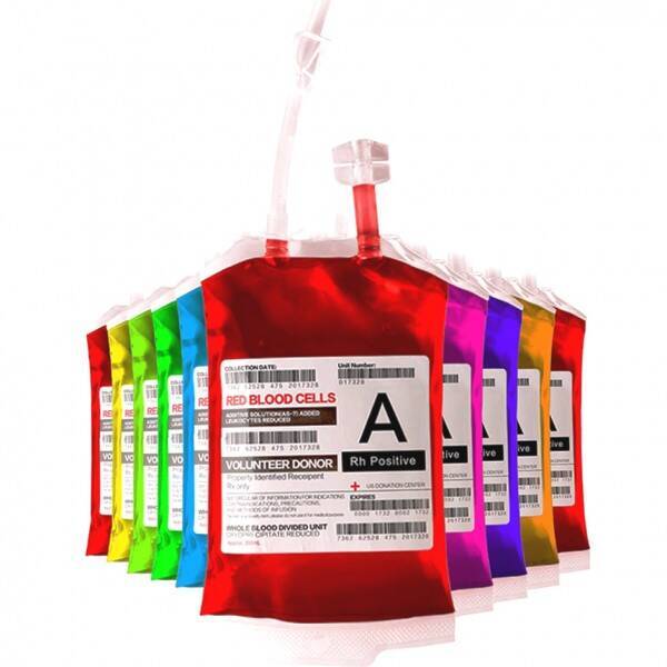 Low Temperature Test Tube And Blood Bags Labels For Clinical Laboratories, Biomedical Research