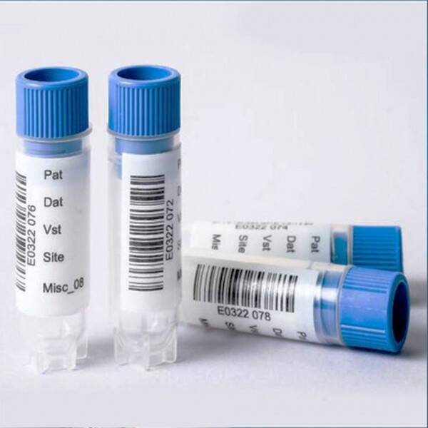 Low Temperature Cryogenic Label Stocks Test Tube Label For Medicine Application