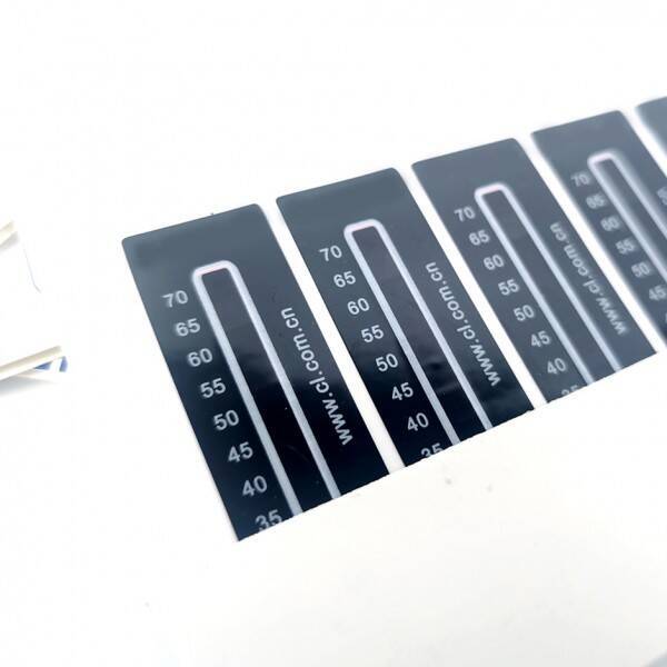 PVC, PET, ABS Reversible Temperature Indicator Strips/Stickers
