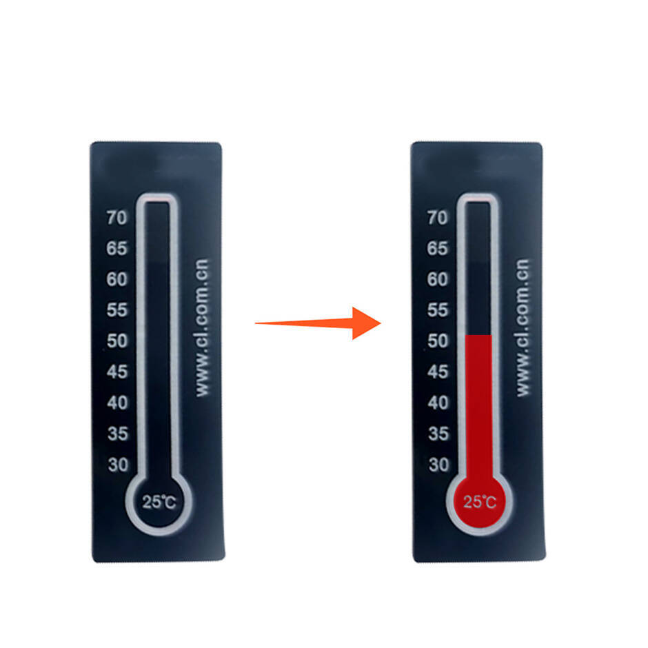 Reversible Temperature Indicator Stickers