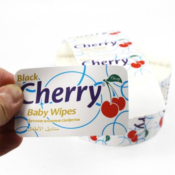 Wet Wipes Labels, Resealable Label Waterproof For Pocket Tissue Or Napkins