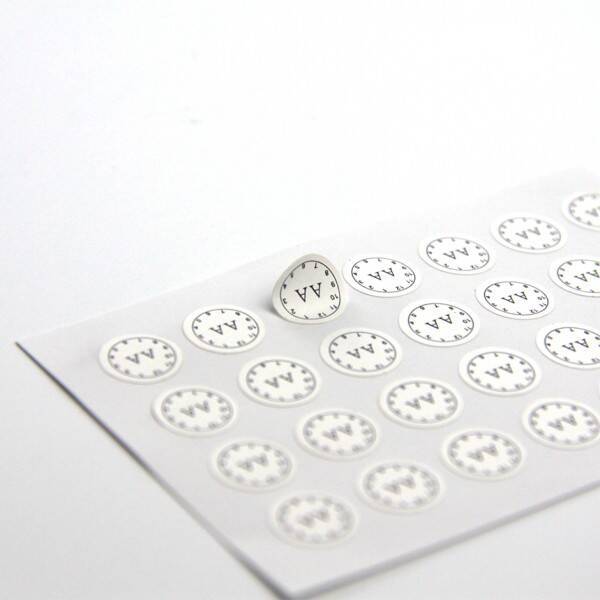 Custom Printing Fragile Paper Egg Shell Sticker, Destructible Sticker
