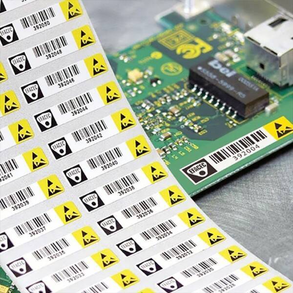 High Conductive Lab ESD Plastic Polyimide Label Anti Static Protection, ESD Protection Labels