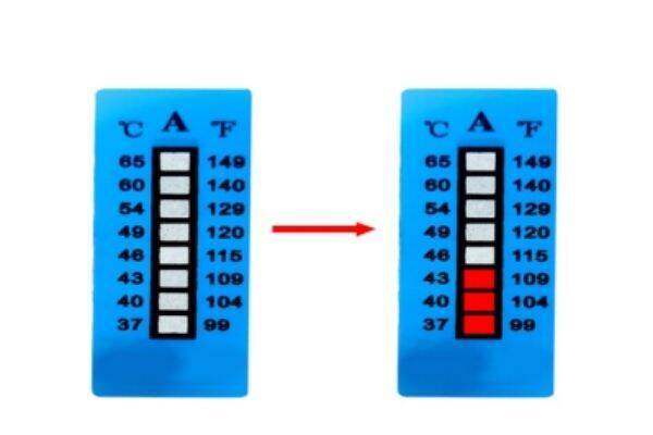 Properties of Thermometric Labels