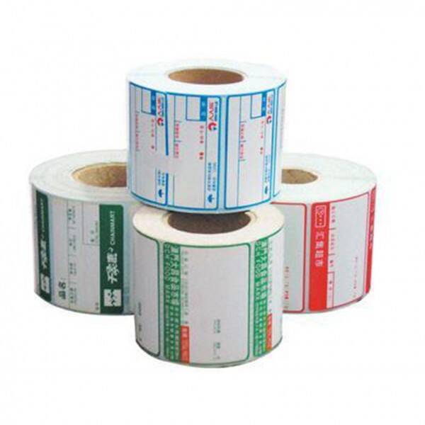 Weighing Scale Supermarket Labels 58x37mm Adhesive Label Thermal Sticker Roll 38x25