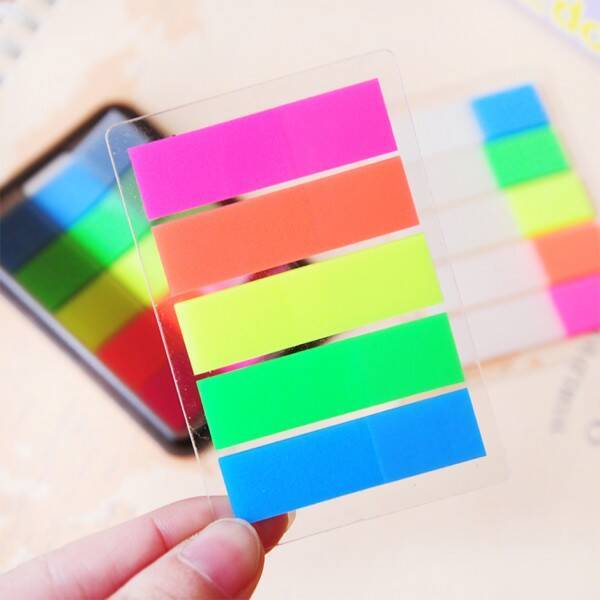 Fluorescence colour Self Adhesive Memo Pad Sticky Notes Memo Sticker Paper