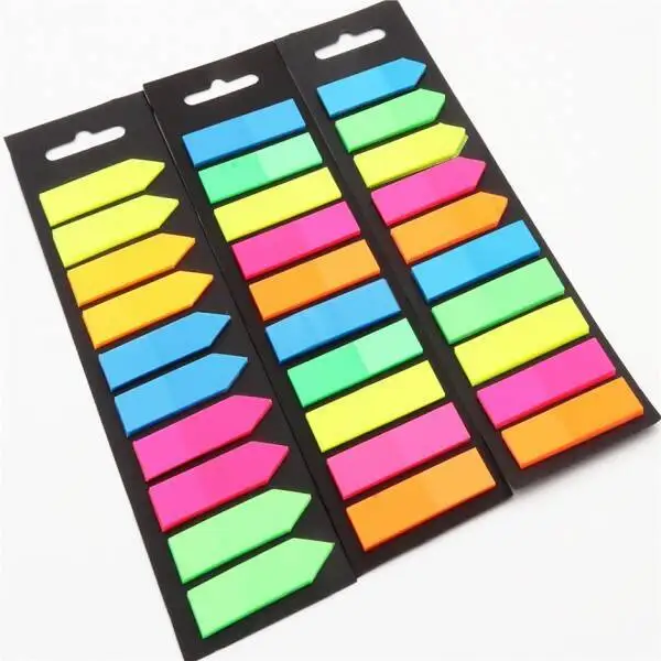 Fluorescence colour Self Adhesive Memo Pad Sticky Notes Memo Sticker Paper